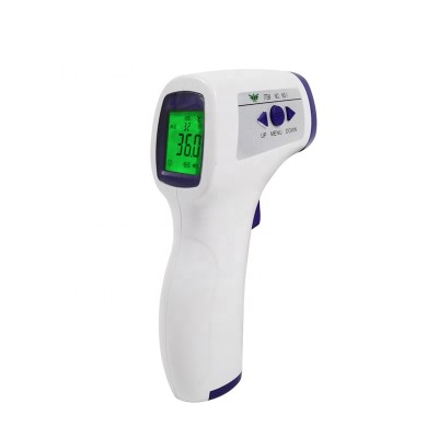 Factory price non -contact digital laser body temperature scanner meter gun baby human forehead infrared thermometer